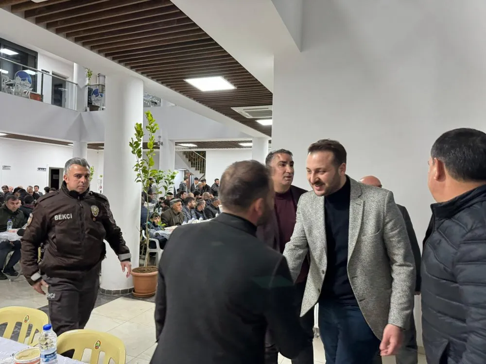 Tillo Belediye Başkanı Aydın,  Vatandaşlarla İftar Yemeğinde Bulundu