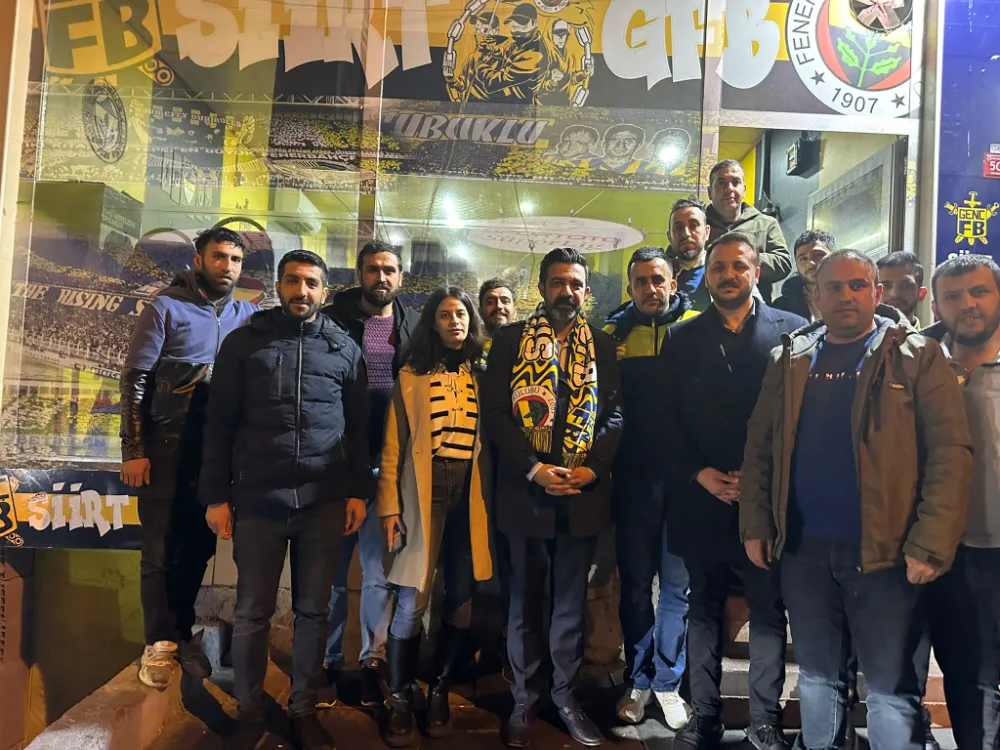 AK Parti Siirt Belediye Başkan Adayı Ekrem Olgaç Gençlerle Bir Araya Geldi