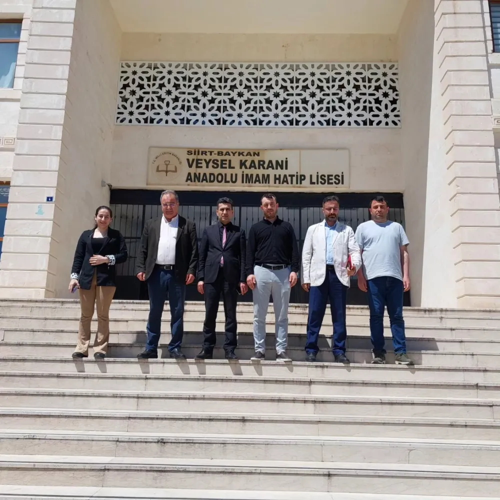 Milli Eğitim Müdürü Gülmez Anadolu İmam Hatip Lisesini ziyaret etti