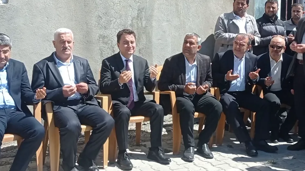 DEVA Partisi Genel Başkanı Ali Babacan, Pervari