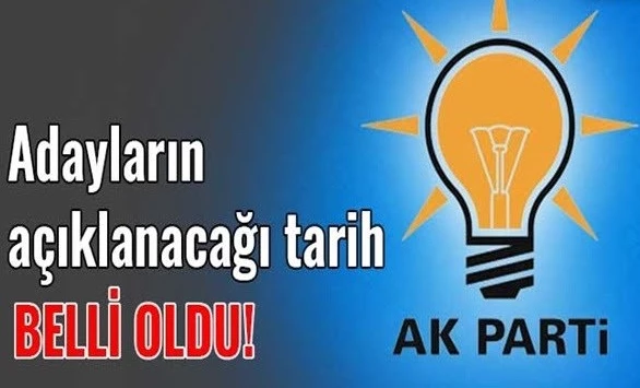AK Parti Siirt İlçe Belediye Başkan adayları açıklanacağı tarih belli oldu.