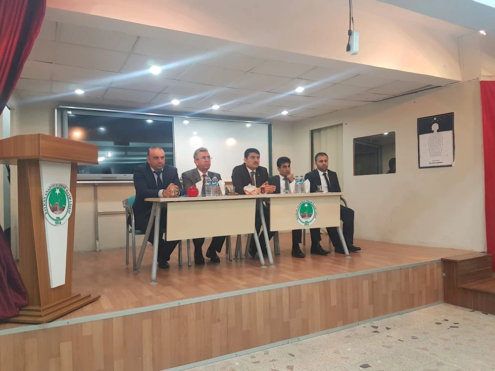 Kaymakam/Belediye Başkan V. Mehmet TUNÇ Başkanlığında Okul Müdürleri Toplantısı Gerçekleştirildi.