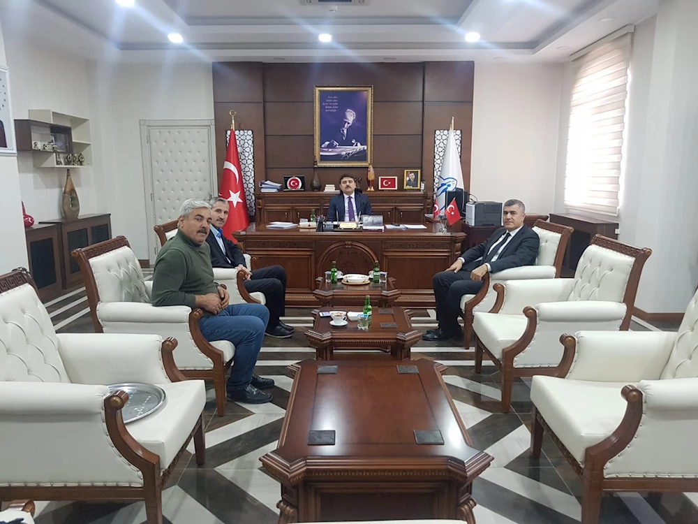 Türk Telekom İl Müdürü Okay Vural, Baykan Kaymakamı Mehmet Tunç’u makamında ziyaret etti.