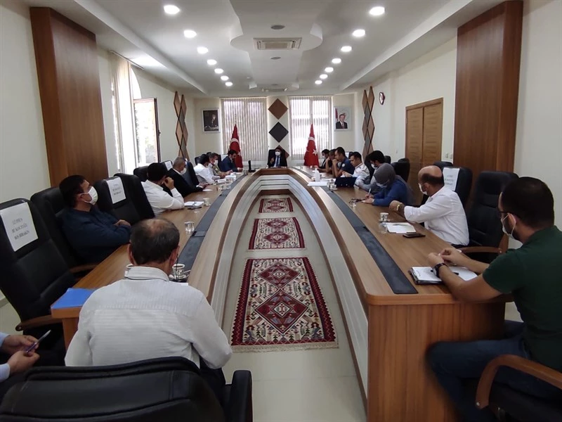 Kaymakam / Belediye Başkanvekili Tunç Başkanlığında “Kadına Yönelik Şiddet Ve Bağımlılıkla Mücadele Koordinasyon Planı” Toplantısı Yapıldı.