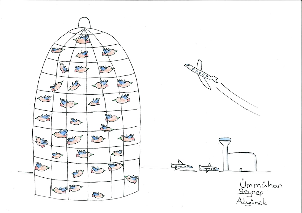 Havalimanı” temalı karikatür yarışmasında ödül kazananlar belli oldu