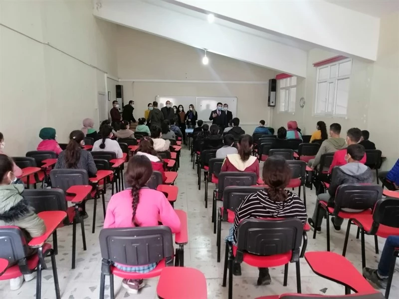 Kaymakam / Belediye Başkanvekili Tunç, Baykan YBO 8.Sınıf Öğrencilerini Ziyaret Etti