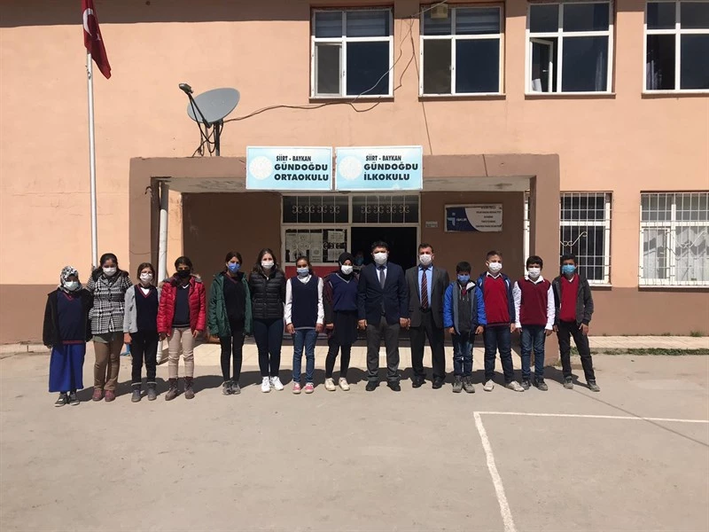 Kaymakam/Belediye Başkanvekili Tunç, Köy Okullarını Ziyaret Etti