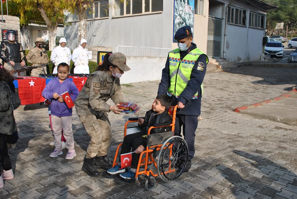 Jandarma, Engelli Öğrencileri Misafir Etti