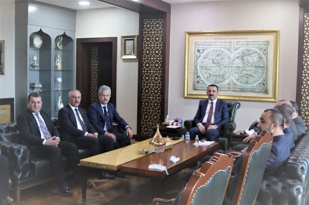 İlçe Ve Belde Belediye Başkanlarından, Vali Hacıbektaşoğlu’na Ziyaret