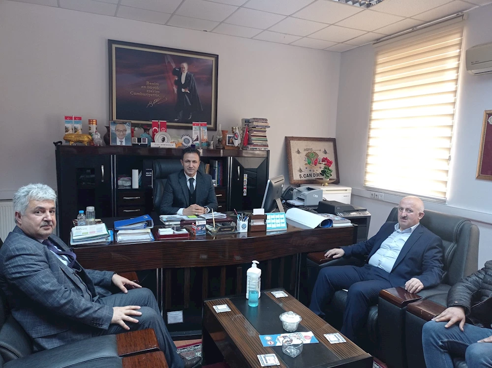 Baykan AK Parti’den Yeni Müdürlere Ziyaret