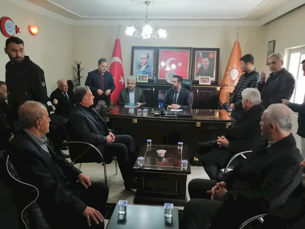 Başkan Olgaç, Baykan’da Partililerle istişare ve değerlendirme toplantısı Yaptı.