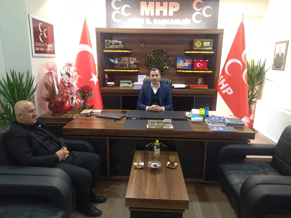 Gazetemizden MHP İl Başkanına Ziyaret