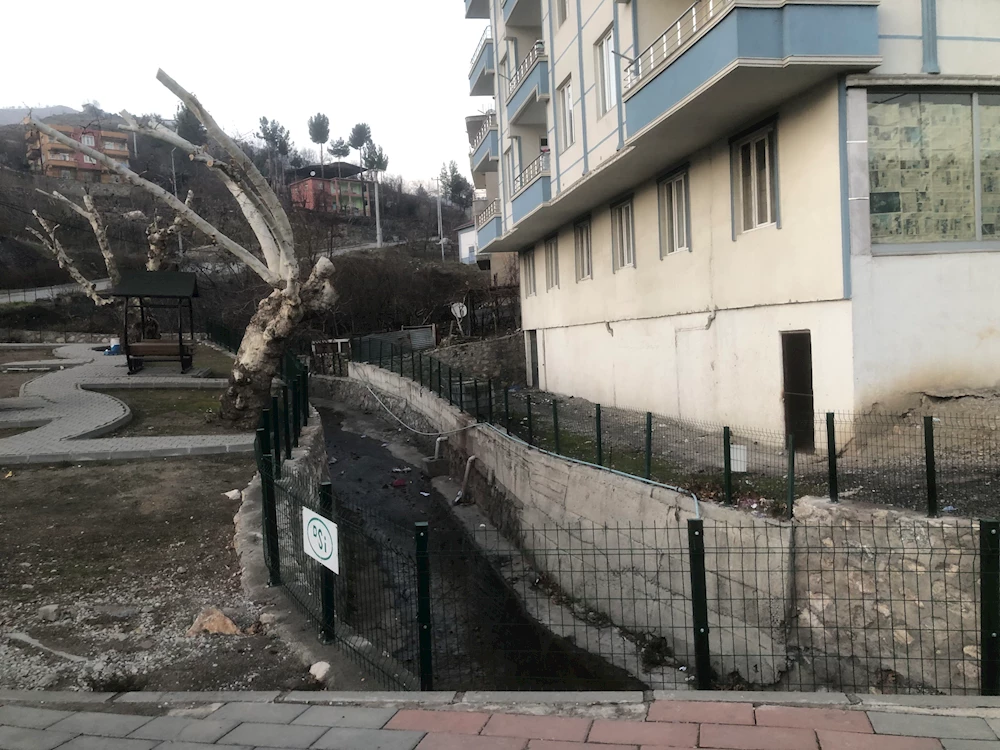 Tehlike saçan Çınar Deresinin Etrafı DSİ tarafında Korkuluk ile Kapatıldı.