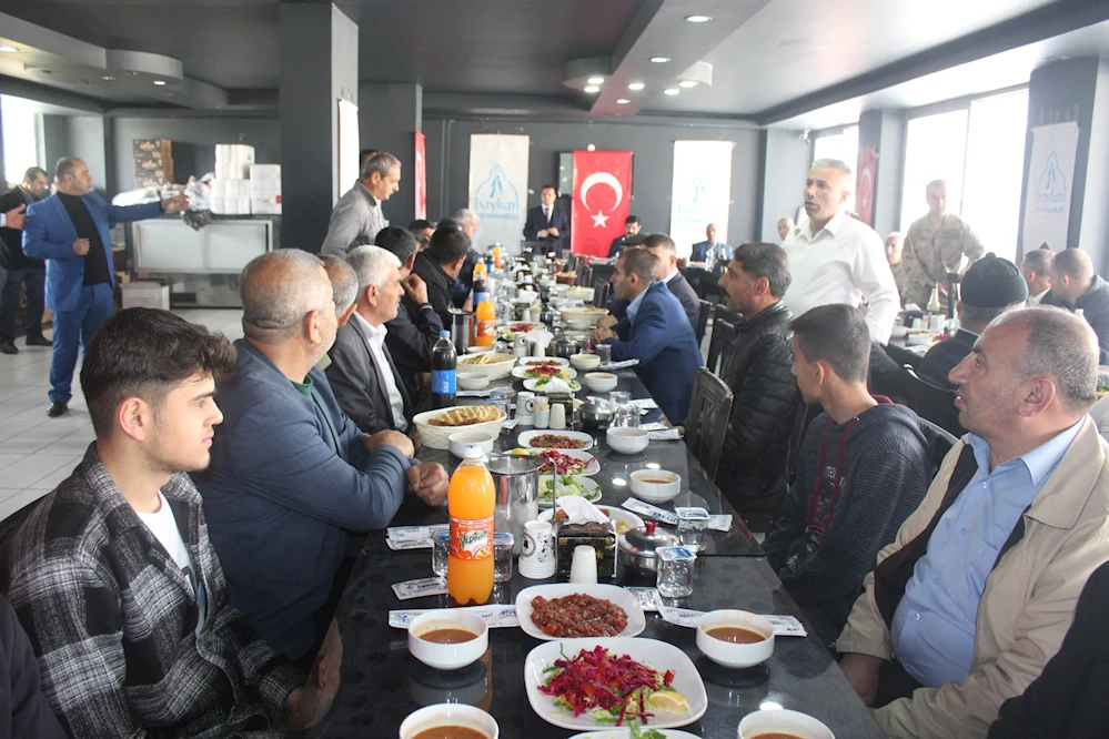 Siirt Baykan’da Şehit Aileleri ve Gaziler Onuruna Yemek programı düzenlendi